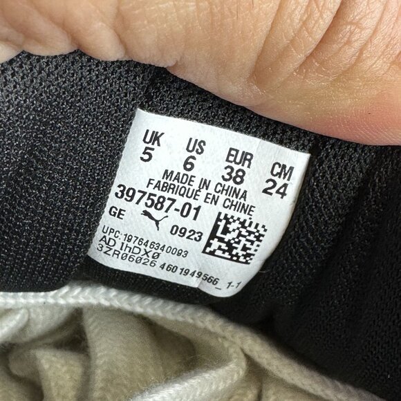 Puma Fenty Creeper Phatty Youth 6/Women's 7.5 Corduroy Black Casual Shoes - Picture 8 of 8